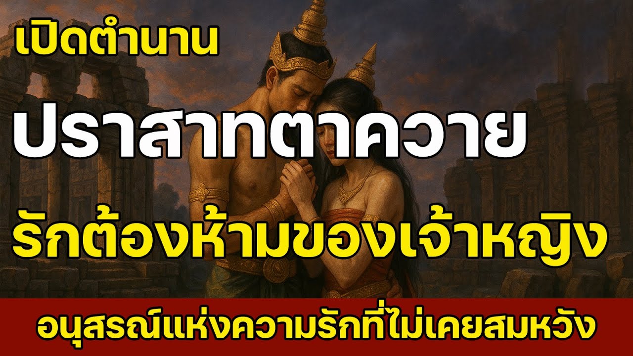 เปิดตำนานปราสาทตาควาย รักต้องห้ามของเจ้าหญิง อนุสรณ์ปราสาทแห่งความรักที่ไม่เคยสมหวัง
