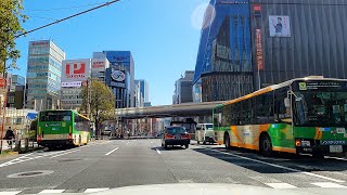 Japan City Drive 2024 - Akihabara, Tokyo Station, Ginza and more...