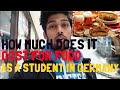 How much does it cost for FOOD in Germany?- PART 1  | BERLIN VLOG |GERMANY