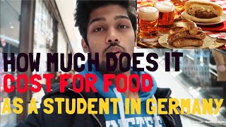 How much does it cost for FOOD in Germany?- PART 1  | BERLIN VLOG |GERMANY