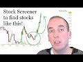 Stock screener find stocks before they explode