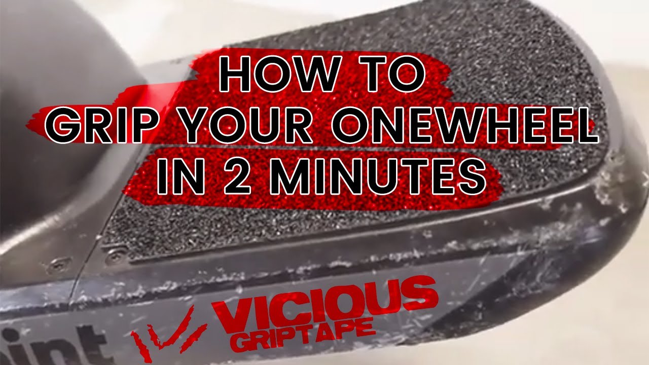 Re Grip Your OneWheel Pint & XR in 2 Minutes | Vicious Griptape