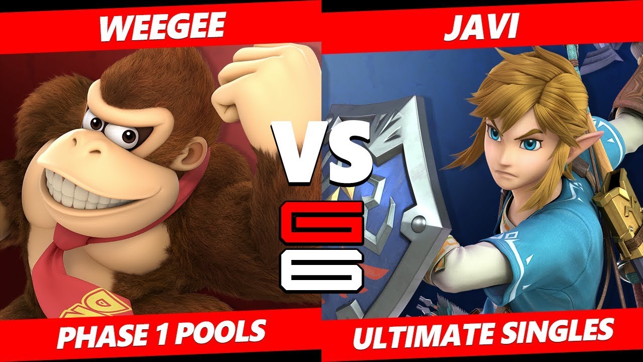 Genesis 6 SSBU -  Weegee (Donkey Kong) VS  Anahuac | Javi (Link) Smash Ultimate Pools