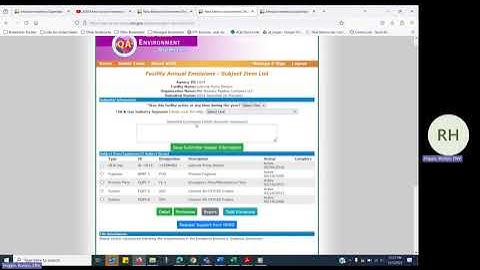 2023 Emissions Inventory - How to Create a New Submittal in AEIR