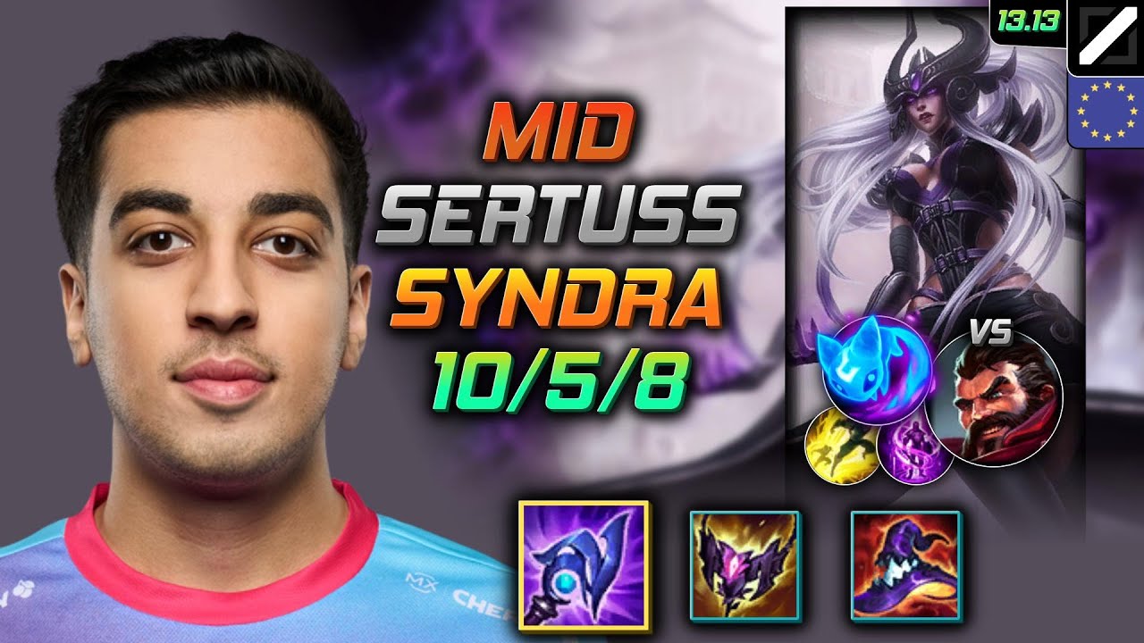 Syndra Mid Build Sertuss Luden's Tempest Summon Aery - LOL EUW Challenger Patch 13.13