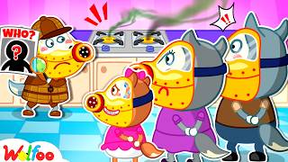 Detective Wolfoo 🕵️ Solves the Kitchen Gas Mystery! Safety Rules | Cartoons Kids | Wolfoo Family