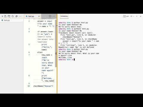 How To Write Your First Python Application - YouTube