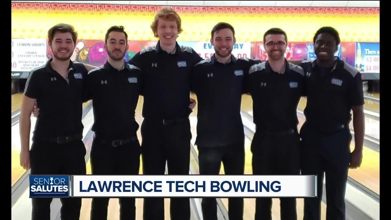 Wxyz Senior Salutes Lawrence Tech Bowling Youtube