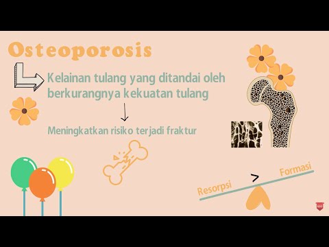 Video: Komplikasi Osteoporosis: Gejala, Sebab, Dan Risiko