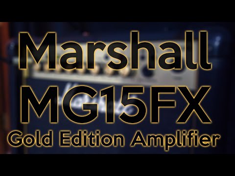 Marshall MG15FX Gold Edition Guitar Amplifier