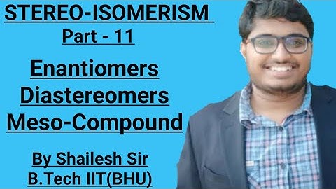 Stereoisomerism(Part-11): Enantiomers,Diastereomers and Meso Compounds for JEE||NEET||BOARDS