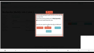 How to Partially Ship an Order in Cetec ERP
