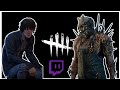 Playing against chill twitch streamer  dead by daylight
