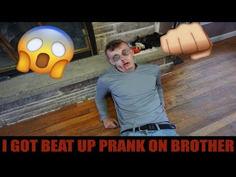 i-got-beat-up-prank-on-brother!!