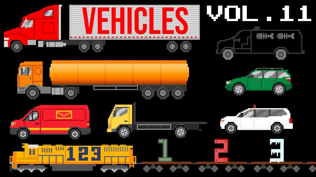 Vehicles Collection Volume 11 Street Vehicles, ABC Song, 123 Song