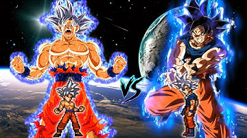 Epic | Goku MUI DBFZ OP (New) VS Goku TP OP(All Form) in Jump Force Mugen