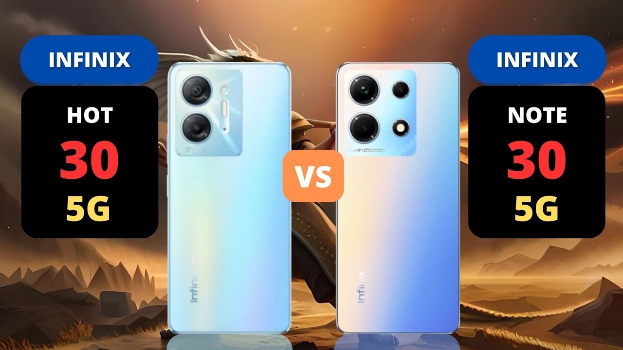 Infinix Hot 30 Free Fire vs Infinix Note 30 Pro: Qual a diferença?