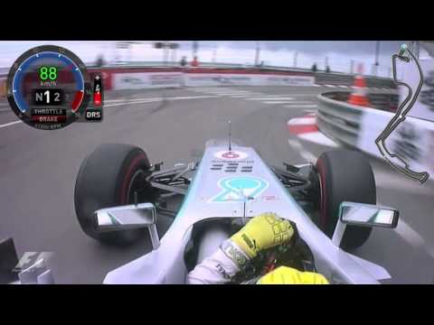 Monaco 2013  Onboard  Nico Rosberg