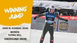 Red-hot Kvandal takes maiden Ski Flying win | FIS Ski Jumping World Cup 23-24