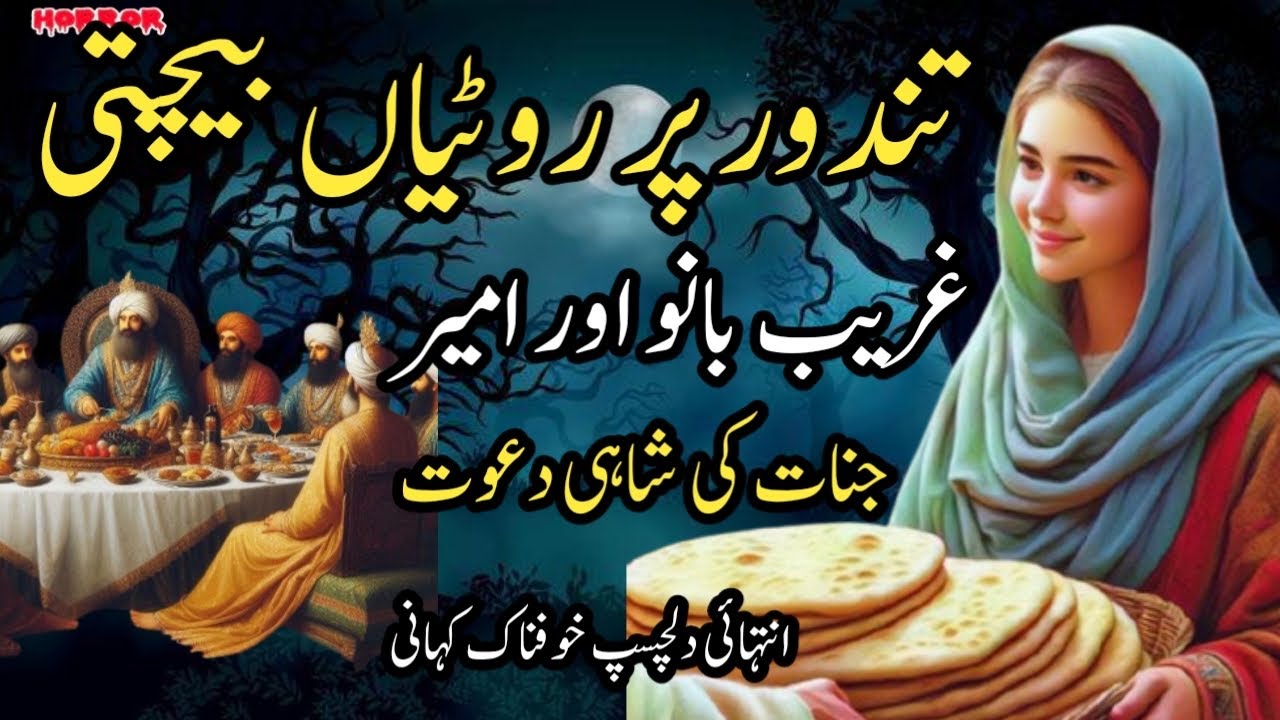 Tandoor Per Rotian Bechti Ghreeb Bano Aur Ameer Jinnat Ki Shahi Dawat | Dilchasp Khofnak Kahani
