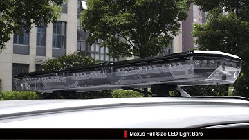 Maxus Full Size LED Light Bars | UnitSignal