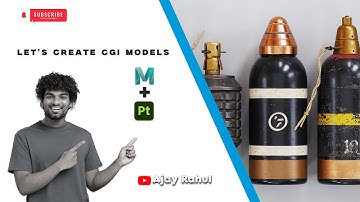Creating Stunning 3D CGI from Scratch | Maya + Substance Painter Workflow 🔥 | Live Tutorial 2025