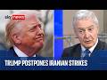 Iran War Michael Clarke On Trump Postponing Strikes On Iranian Power Plants