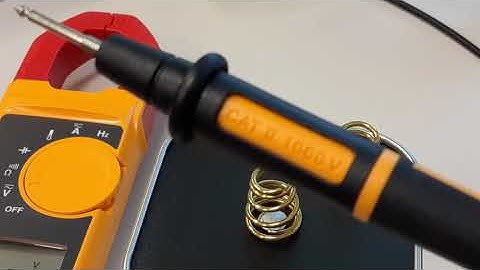 Fluke 325 dc volt measure