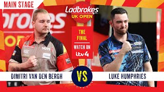 2024 FINAL Ladbrokes UK Open (Dimitri Van den Bergh vs Luke Humphries)