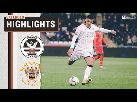 Swansea Blackpool Goals And Highlights