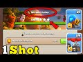 1 Shot Max Wizard Valley in Clan Capital