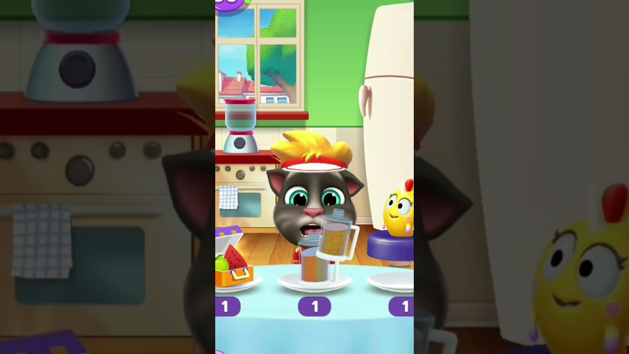 Baby shark 😆/My Talking tom 2