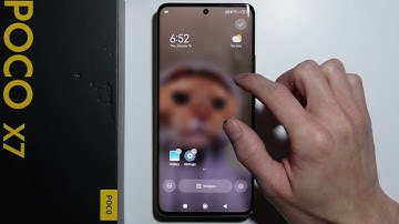 Poco X7: How to Add Widgets?