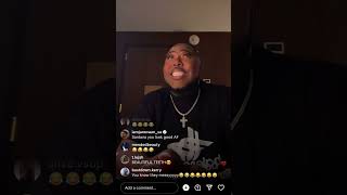 Saucy Santana chats with us early this morning live | instagram live august 21, 2023