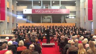Movement 02 (Comfort Ye) - Handel's Messiah - Macquarie University Singers