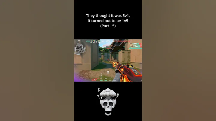 POV: They thought it was 5v1… it was 1v5 💀🔥 (Part - 5) | Valorant Shorts