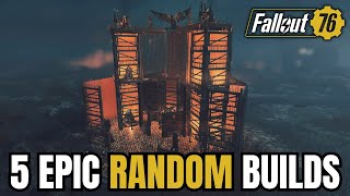5 Epic And Unexpected Camp Builds Found In Fallout 76 2024!