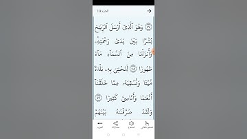 سورة الفرقان بالتجويد المبسط والتلاوة الصحيحة الصفحة (٣٦٤)