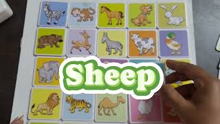 Cute Animals cards Pet and Wild Animals. Kids toys review #toys #kidscards  screenshot 5