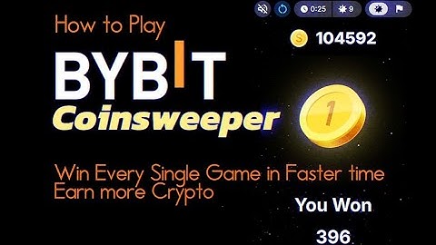 How to Play ByBit Coinsweeper & Win Every Game | Earn Crypto STEP-BY-STEP Guide #bybit #airdrop #fyp