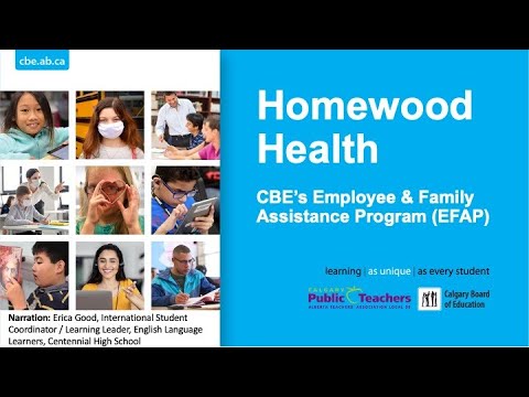 Homewood Health // CBE's Employee & Family Assistance Program