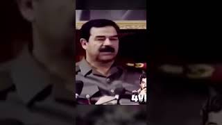 من أجمل ما قال صدام حسين عنوان الرجولة...!