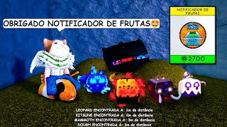 Chegou o Fim da Jornada Com o Notificador de Frutas no Blox Fruits