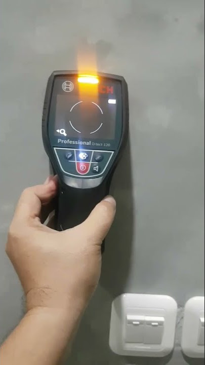 Tes Alat Deteksi Pipa, Bosch Dtec 120