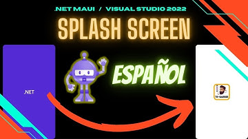 Como Personalizar o Cambiar Splash Screen en .NET MAUI | Icono & Fondo | Visual Studio 2022 #3✅