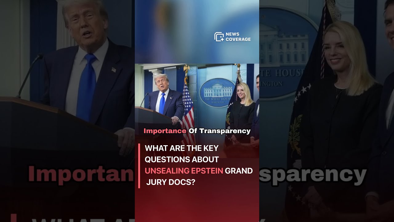 What Are The Key Questions About Unsealing Epstein Grand Jury Docs Crime Law Crisis