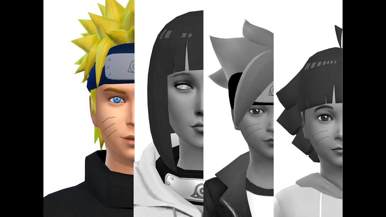 Sims 4 Create a sim - Naruto Uzumaki (With CC) - YouTube.