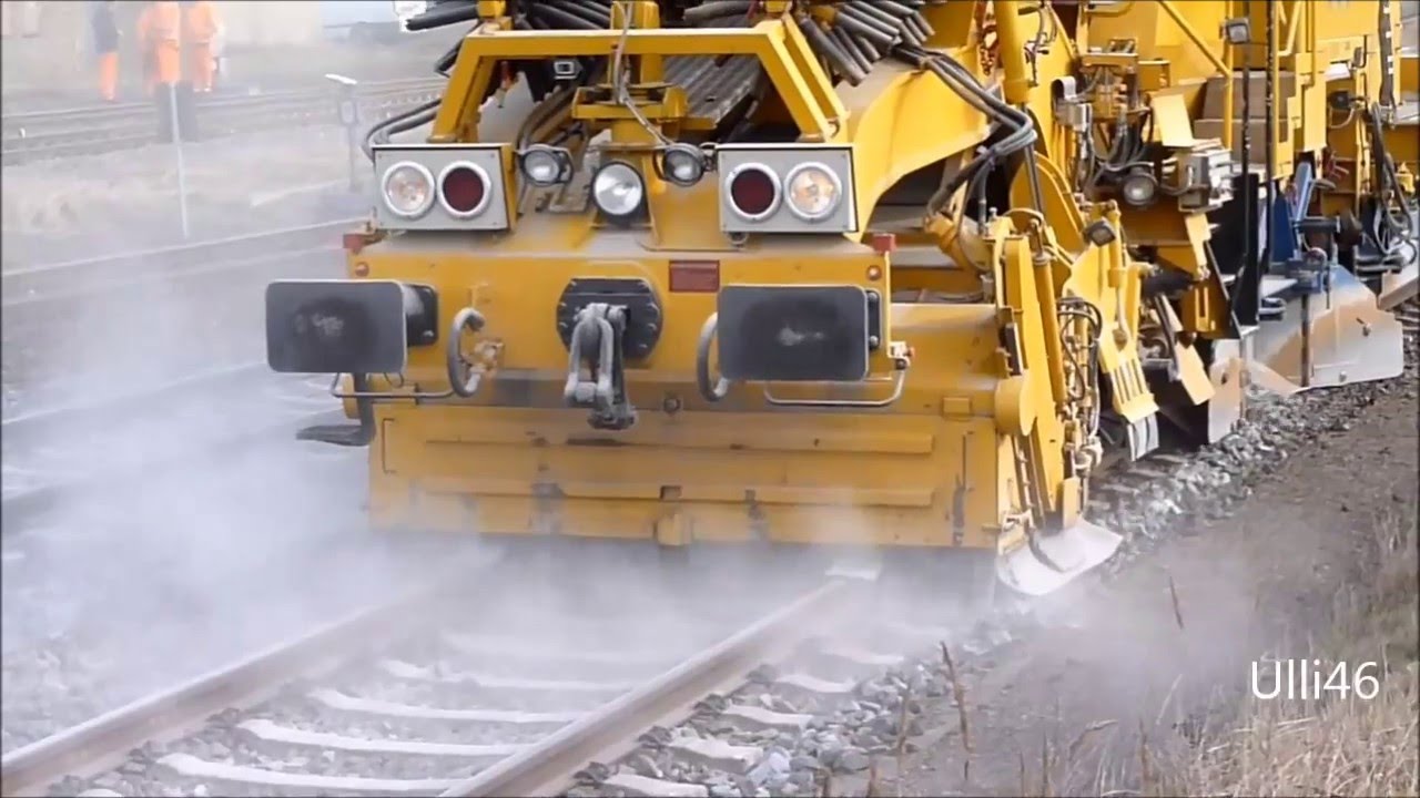 Weichenumbau/Gleisbau Einfahrt Teutschenthal Februar 2014