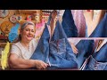 Haz un bolso de tela fácil de confeccionar con la técnica de origami/reutilizando jean con Luzkita