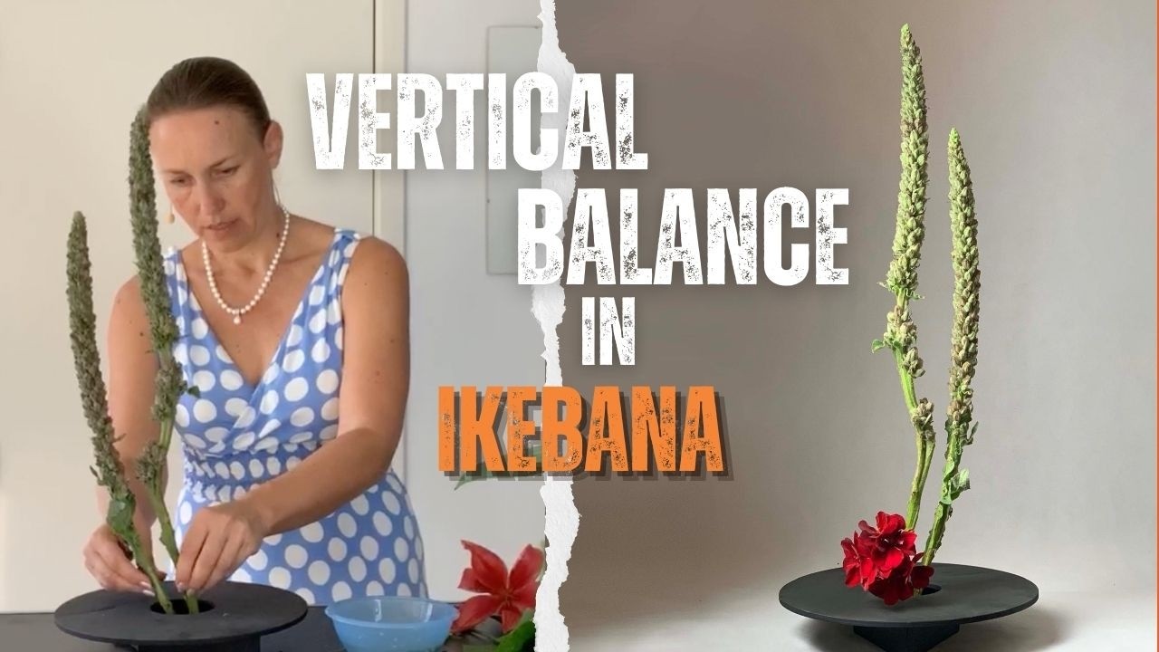 Ikebana with Mullein: Exploring Texture and Line